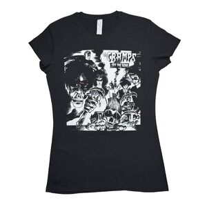 Women's The Cramps rock music band retro shirt XL